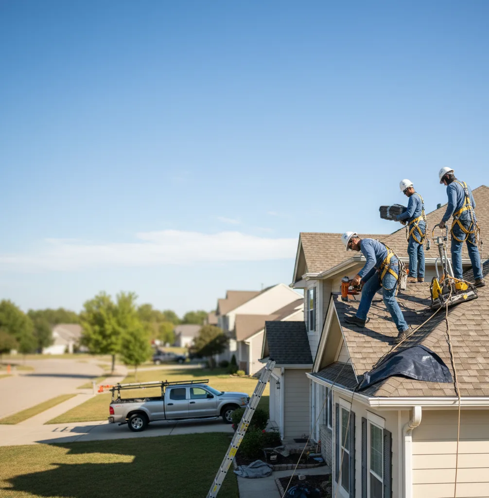 Roof Repair in Robertsville